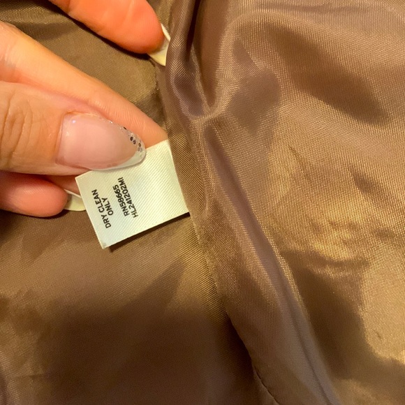 TROUVE Cropped Wool Inverted Collar Blazer Jacket Size Small - Picture 8 of 9